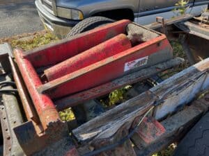 Used Mack Renault cab & chassis truck with a 6 cylinder turbo Mack diesel engine and a 5 speed transmission for sale.