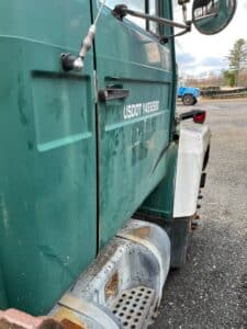 For Sale, Mack renault truck. Steel flatbed delivery truck. turbo 6 cyl engine.