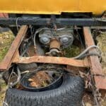 Mack r model truck cab for sale. The truck has a 237 maxidine engine and a 6 speed transmission.