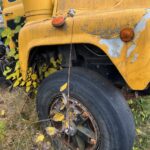 Mack r model truck cab for sale. The truck has a 237 maxidine engine and a 6 speed transmission.