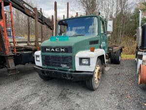 For Sale, Mack renault truck. Steel flatbed delivery truck. turbo 6 cyl engine.