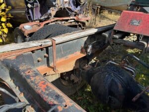 1983 Mack renault cab & chassis with Henderson dump lift for sale near me.