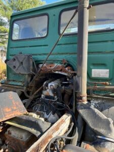 1983 Mack renault cab & chassis with Henderson dump lift for sale near me.