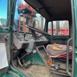 Used 1990 Mack Renault 6 cylinder flatbed work delivery truck for sale.