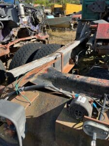 1983 Mack renault cab & chassis with Henderson dump lift for sale near me.