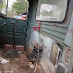 1973 Mack cab & engine cut-off for sale.