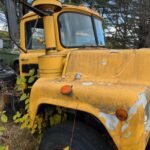 1973 Mack cab, motor, and 6 speed transmission for sale.