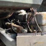 1973 Mack cab & engine cut-off for sale.