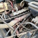 Used 1990 Mack Renault 6 cylinder flatbed work delivery truck for sale.