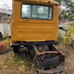 1973 Mack cab, motor, and 6 speed transmission for sale.