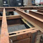 Mack renault steel bed flatbed truck for sale.