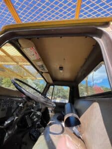 International bucket truck. 167,600 miles. 50 foot boom. Automatic transmission. for sale.