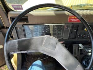 International bucket truck. 167,600 miles. 50 foot boom. Automatic transmission. for sale.