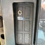 Used International 4700 areal bucket truck. Automatic transmission. Double bucket boom. For sale.