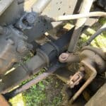 Used International 4700 areal bucket truck. Automatic transmission. Double bucket boom. For sale.