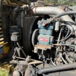 Used International 4700 areal bucket truck. Automatic transmission. Double bucket boom. For sale.