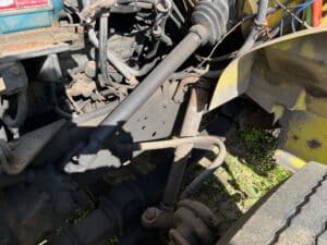 Used International 4700 areal bucket truck. Automatic transmission. Double bucket boom. For sale.