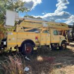 International 4700 bucket truck for sale.