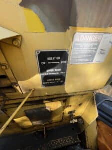International bucket truck. 167,600 miles. 50-foot boom. Automatic transmission. For sale.