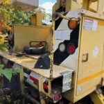 International bucket truck. 167,600 miles. 50-foot boom. Automatic transmission. for sale.