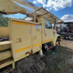 International bucket truck. 167,600 miles. 50 foot boom. Automatic transmission. for sale.