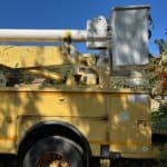 International bucket truck. 167,600 miles. 50 foot boom. Automatic transmission. for sale.