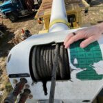 1993 International 4700 bucket truck for sale.