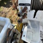 1993 International 4700 bucket truck for sale.