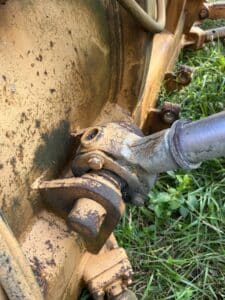 Caterpillar D6B crawler bulldozer for sale.