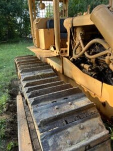 Caterpillar D6B crawler bulldozer for sale.