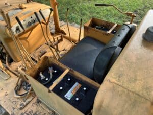 Caterpillar D6B crawler bulldozer for sale.