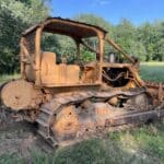 Caterpillar D6B crawler bulldozer for sale.