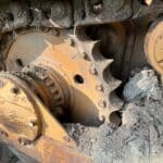 Caterpillar D6B crawler bulldozer for sale.