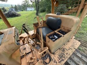 1963 Caterpillar crawler bulldozer for sale.