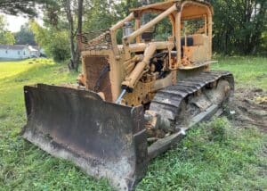 1963 Caterpillar crawler bulldozer for sale.