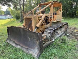 1963 Caterpillar crawler bulldozer for sale.