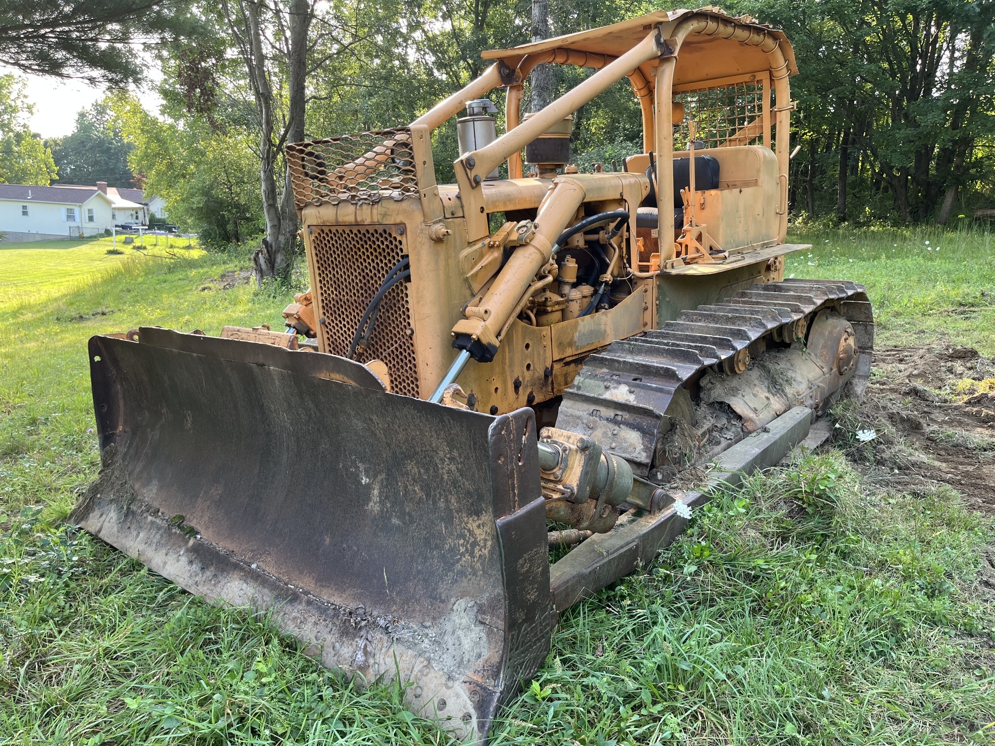 1963 Caterpillar crawler bulldozer for sale.