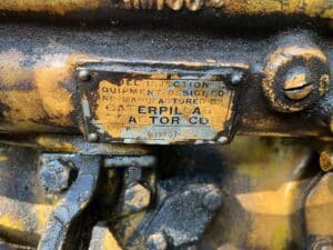 1963 Caterpillar crawler bulldozer for sale.